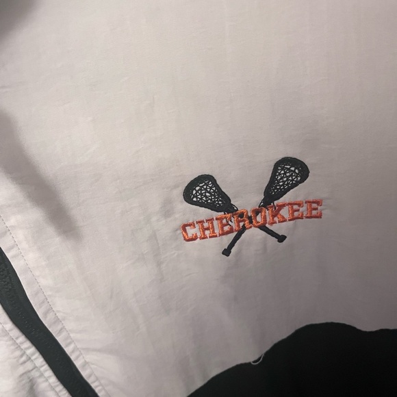 Black and White Cherokee Lacrosse Jacket - Picture 4 of 6